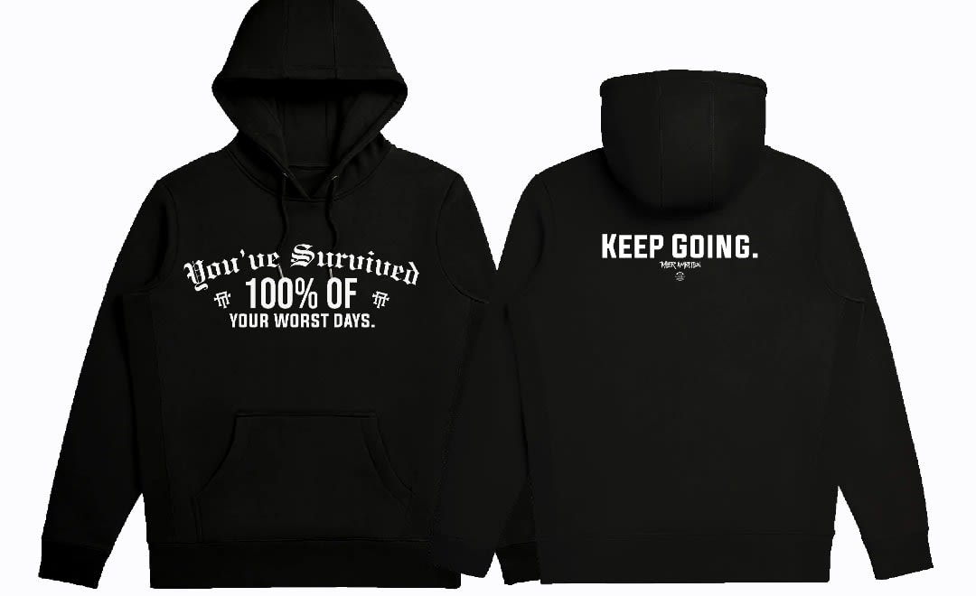 Keep Going-Hoodie