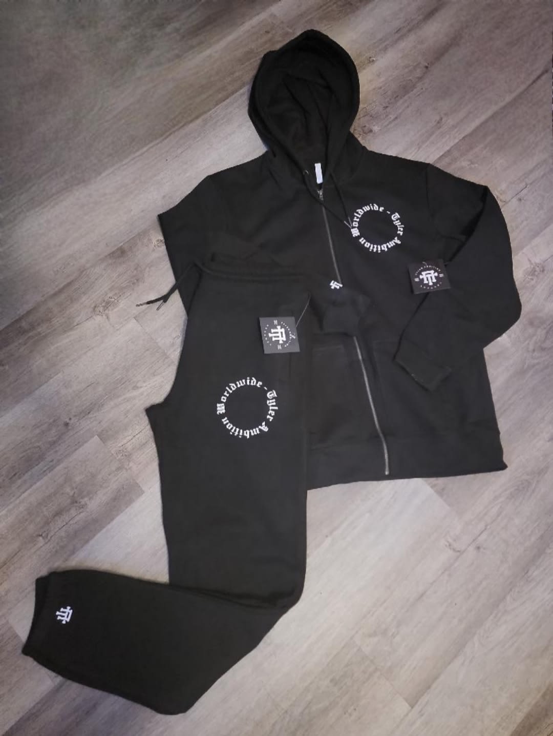 Hoodied zipper Sweatsuits - Sweat suits - TylerAmbitionApparel | Clothing Brand | Fort Lauderdale