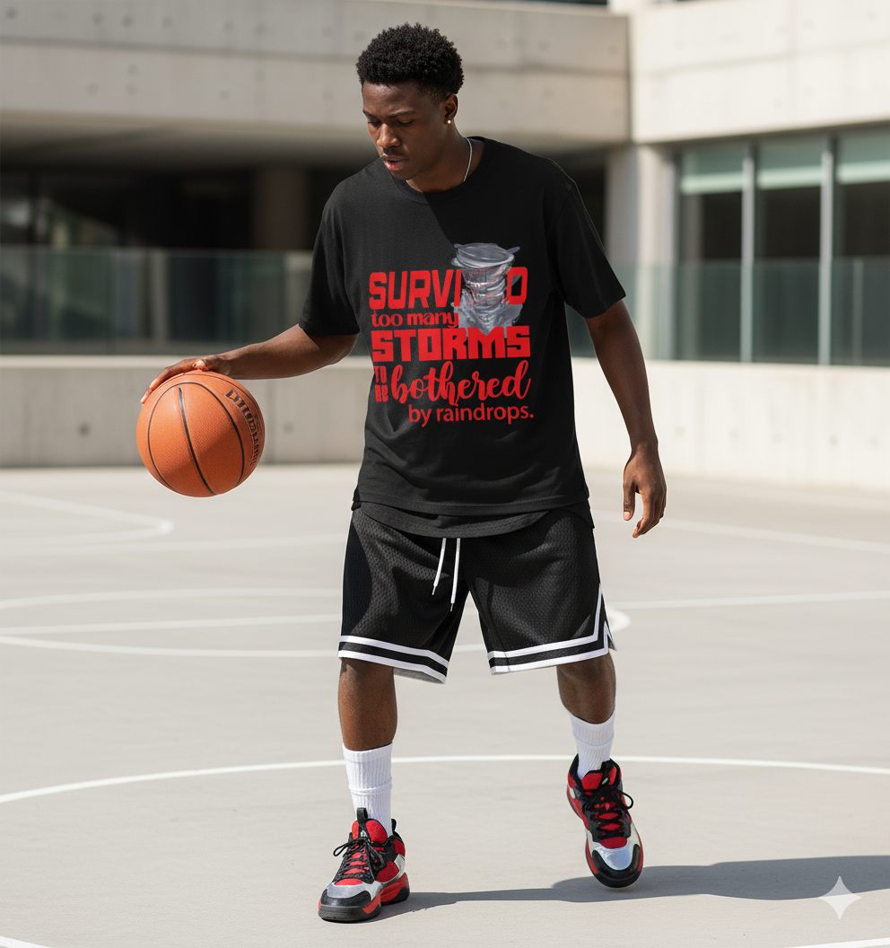 Survived Too Many Storms To Be Bothered By Raindrops