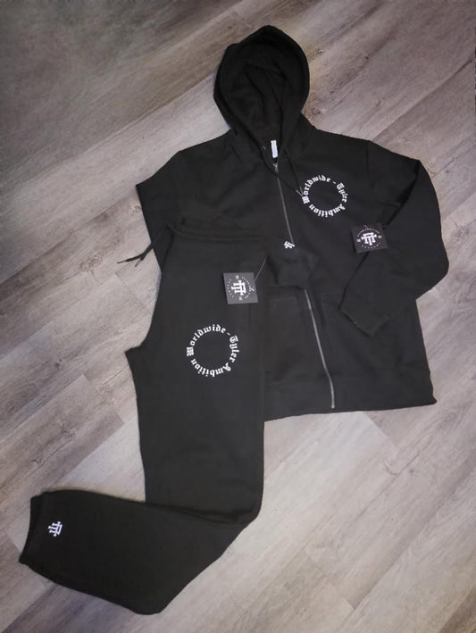 Hoodied zipper Sweatsuits - Sweat suits - TylerAmbitionApparel | Clothing Brand | Fort Lauderdale